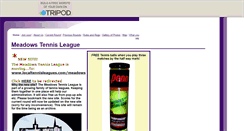 Desktop Screenshot of meadowstennisleague.tripod.com