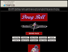 Tablet Screenshot of dougbellmusic.tripod.com
