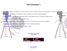 Tablet Screenshot of moviemaniac1.tripod.com
