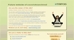 Desktop Screenshot of cocoriokoarchive2.tripod.com