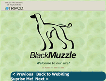 Tablet Screenshot of blackmuzzle.tripod.com