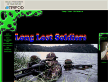 Tablet Screenshot of longlostsoldier.tripod.com