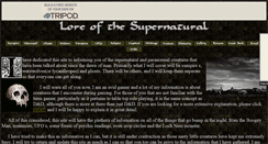 Desktop Screenshot of loremasterr.tripod.com