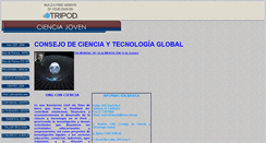 Desktop Screenshot of cienciajoven.pe.tripod.com