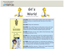 Tablet Screenshot of gils-world.tripod.com