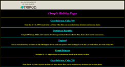 Desktop Screenshot of cherylguerin.tripod.com