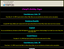 Tablet Screenshot of cherylguerin.tripod.com