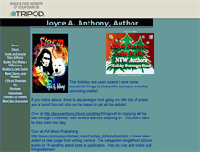 Tablet Screenshot of joyceanthony.tripod.com