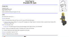 Desktop Screenshot of fcain.tripod.com