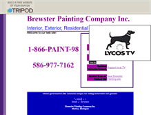 Tablet Screenshot of brewsterpainting.tripod.com