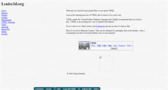 Desktop Screenshot of lenire.tripod.com
