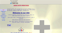 Desktop Screenshot of openfaithministries.tripod.com