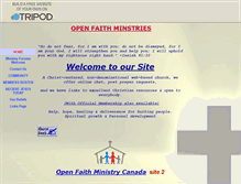 Tablet Screenshot of openfaithministries.tripod.com