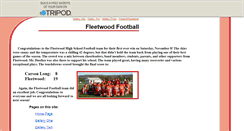 Desktop Screenshot of fleetwoodfootball.tripod.com