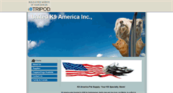 Desktop Screenshot of k-9americainc.tripod.com