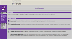 Desktop Screenshot of evilporpoise.tripod.com