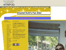 Tablet Screenshot of chantelkohlsite.tripod.com
