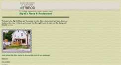 Desktop Screenshot of biggspizza.tripod.com