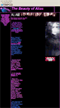 Mobile Screenshot of beautyofalias.tripod.com
