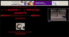 Desktop Screenshot of alexis-ai-2007.tripod.com