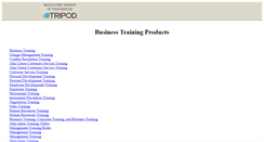 Desktop Screenshot of business-training.tripod.com