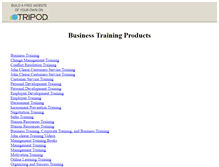 Tablet Screenshot of business-training.tripod.com