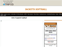 Tablet Screenshot of jacketsoftball.tripod.com