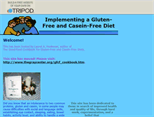 Tablet Screenshot of glutencaseinfree.tripod.com