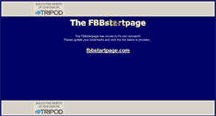 Desktop Screenshot of fbbstartpage.tripod.com