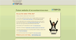 Desktop Screenshot of accountservices-msn.tripod.com
