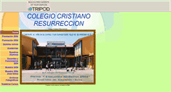 Desktop Screenshot of colegioresurreccion.tripod.com