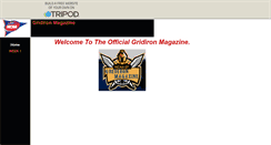 Desktop Screenshot of gridironmagazine.tripod.com