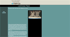 Desktop Screenshot of lochnesspawz.tripod.com