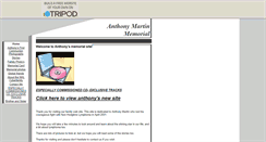 Desktop Screenshot of anthonymartin4.tripod.com
