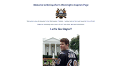 Desktop Screenshot of mscapsfan.tripod.com