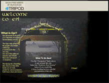 Tablet Screenshot of epiworld.tripod.com