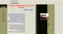 Desktop Screenshot of pkmdklangat.tripod.com