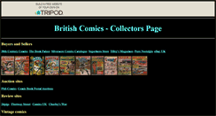 Desktop Screenshot of britishcomics.tripod.com