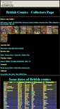 Mobile Screenshot of britishcomics.tripod.com