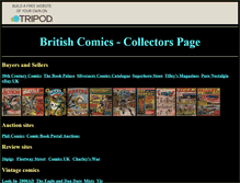 Tablet Screenshot of britishcomics.tripod.com