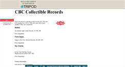Desktop Screenshot of cbc-collectible.reco.tripod.com