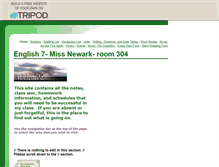 Tablet Screenshot of missnewark.tripod.com