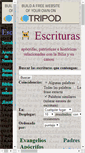 Mobile Screenshot of escrituras.tripod.com