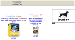 Desktop Screenshot of cd-burning-software.tripod.com