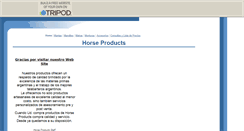 Desktop Screenshot of horseproducts.tripod.com