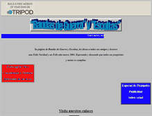 Tablet Screenshot of bandasdeguerra.mx.tripod.com