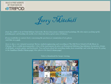 Tablet Screenshot of jerrymitchellgallery.tripod.com