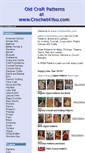 Mobile Screenshot of oldcraftpatterns.tripod.com