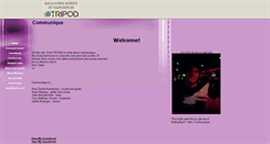 Desktop Screenshot of communiquesuperfans.tripod.com