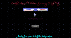 Desktop Screenshot of geethaaravind.tripod.com